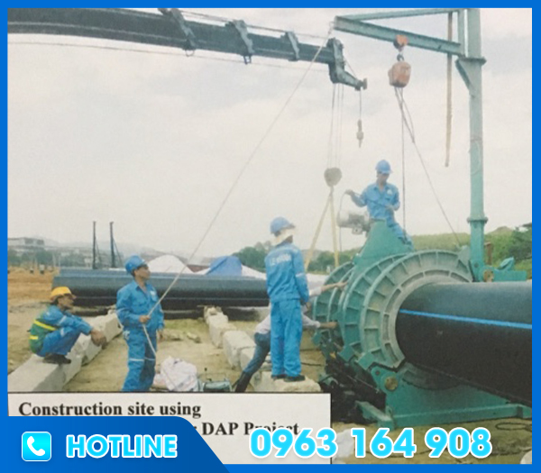 Thi công đường ống nước tại Lào Cai